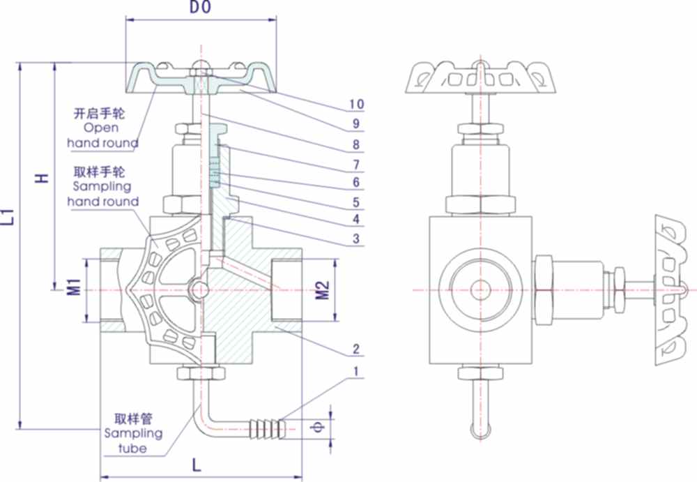 GMJ14F高密封取樣閥